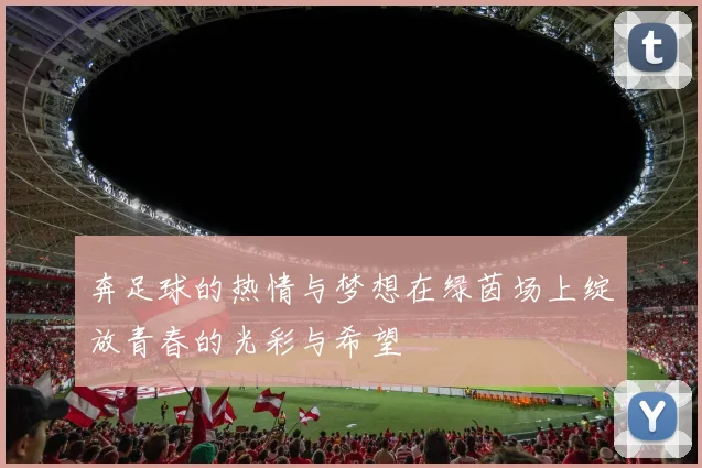 奔足球的热情与梦想在绿茵场上绽放青春的光彩与希望